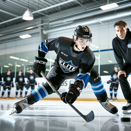 A Day in the Life of a Rising Star at Elite Diamond Ice Hockey Academy